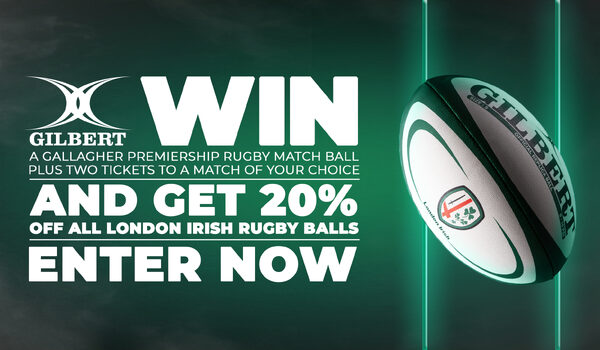 Win a Gallagher Premiership Match Ball, plus two tickets to a match of your choice!